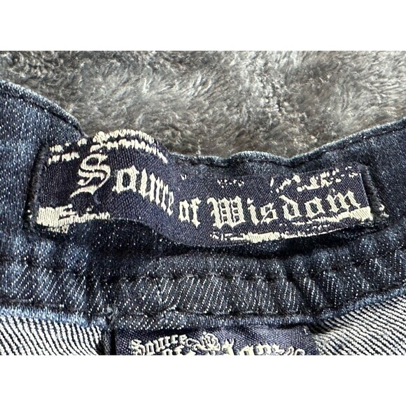 Source Of Wisdom Torrid Dark Wash Flare Jeans Size 24 - Picture 8 of 13